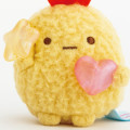 Japan San-X Tenori Plush (SS) - Sumikko Gurashi : Gummy Gummy Party Ebifurai no Shippo Fried Shrimp Tail - 3