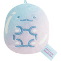 Japan San-X Hanging Plush with Clear Case (S) - Sumikko Gurashi : Gummy Gummy Party Tokage - 2