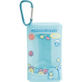 Japan San-X Hanging Plush with Clear Case (S) - Sumikko Gurashi : Gummy Gummy Party Tokage - 4