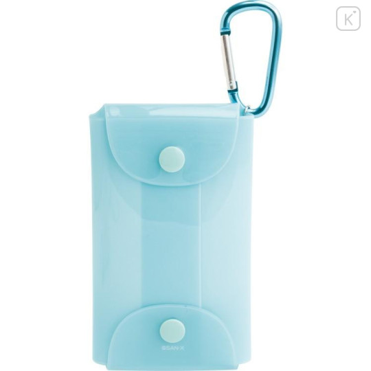 Japan San-X Hanging Plush with Clear Case (S) - Sumikko Gurashi : Gummy Gummy Party Tokage - 5