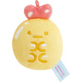 Japan San-X Hanging Plush with Clear Case (S) - Sumikko Gurashi : Gummy Gummy Party Ebifurai no Shippo Fried Shrimp Tail - 2