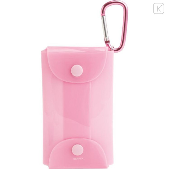 Japan San-X Hanging Plush with Clear Case (S) - Sumikko Gurashi : Gummy Gummy Party Ebifurai no Shippo Fried Shrimp Tail - 5