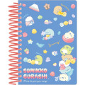 Japan San-X B6SP Notebook - Sumikko Gurashi : Gummy Gummy Party Navy - 1