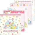Japan San-X Square Memo Pad - Sumikko Gurashi : Gummy Gummy Party - 1