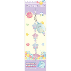Japan San-X Bead Strap with Mascot - Sumikko Gurashi : Gummy Gummy Party Tokage