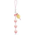 Japan San-X Bead Strap with Mascot - Sumikko Gurashi : Gummy Gummy Party Ebifurai no Shippo Fried Shrimp Tail - 2