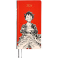 Japan Hobonichi Techo Weeks Hardcover Horizontal English - One Piece : Straw Hat Luffy Red / 2026 Jan / Monday Start - 1