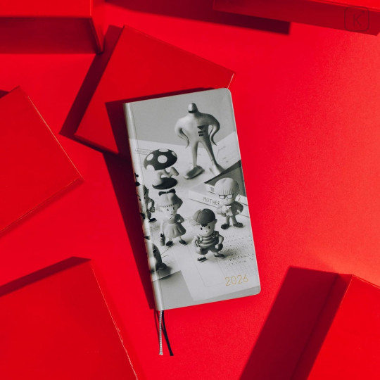 Japan Hobonichi Techo Weeks Hardcover Horizontal English - The Secret of Mother 2 / 2026 Jan / Mon Start - 3