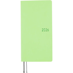 Japan Hobonichi Techo Weeks Softcover Horizontal English - Smooth Melon Sorbet / 2026 Jan / Mon Start