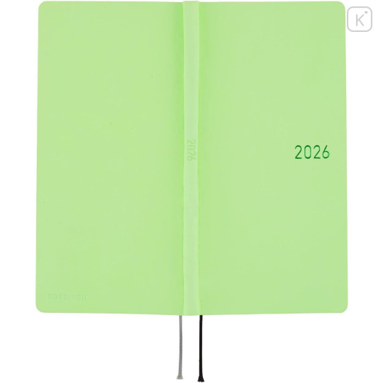 Japan Hobonichi Techo Weeks Softcover Horizontal English - Smooth Melon Sorbet / 2026 Jan / Mon Start - 2
