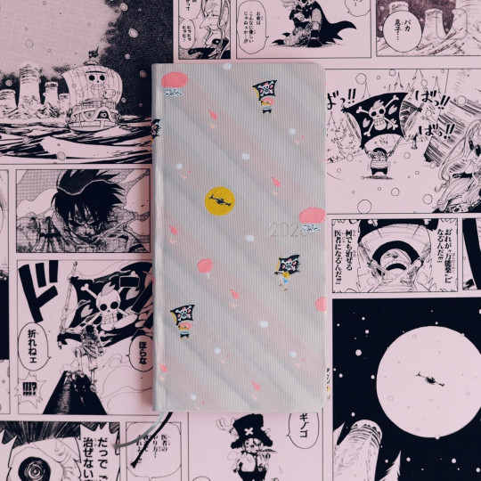Japan Hobonichi Techo Weeks Hardcover Horizontal Japanese - One Piece : Hiriluk's Cherry Blossoms / 2026 Jan / Mon Start - 3