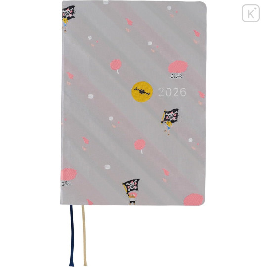 Japan Hobonichi Techo Hon A6 Daily Japanese - One Piece : Hiriluk's Cherry Blossoms / 2026 Jan / Mon Start - 1