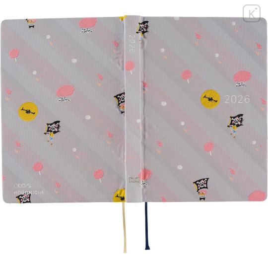 Japan Hobonichi Techo Hon A6 Daily Japanese - One Piece : Hiriluk's Cherry Blossoms / 2026 Jan / Mon Start - 2