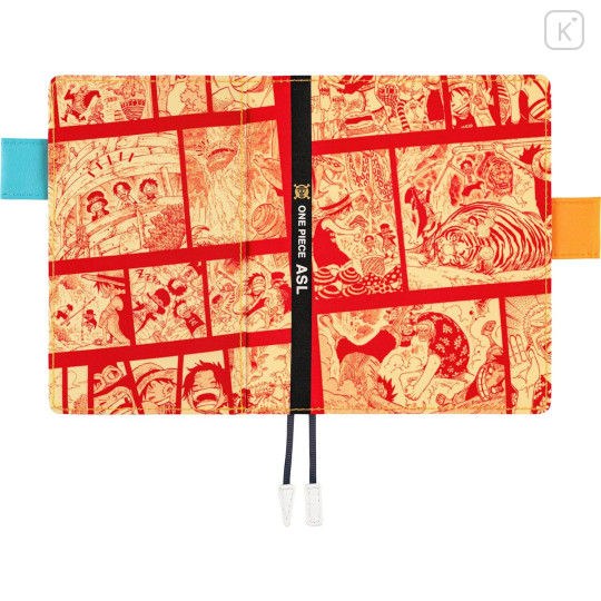 Japan Hobonichi Techo Cover for A6 Original - One Piece : Ace, Sabo, Luffy - 4