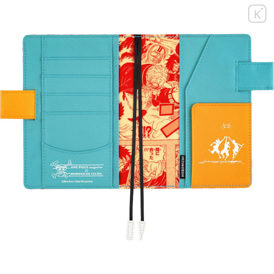 Japan Hobonichi Techo Cover for A6 Original - One Piece : Ace, Sabo, Luffy - 5
