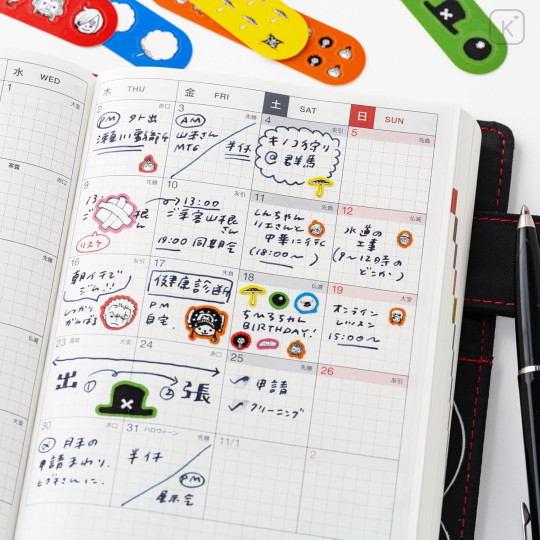 Japan Hobonichi Sticker Set - One Piece : First Aid Kit - 5