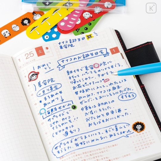 Japan Hobonichi Sticker Set - One Piece : First Aid Kit - 6
