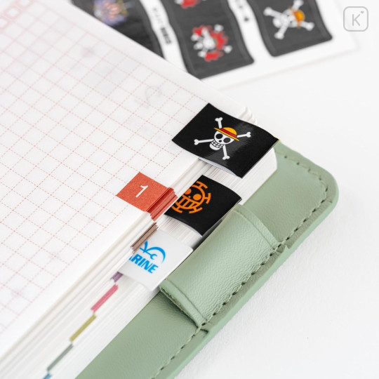 Japan Hobonichi Index Stickers - One Piece : Pirate Flag - 3