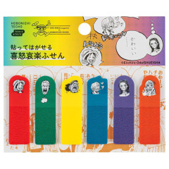 Japan Hobonichi Clear Sticky Note Set - One Piece : Emotions