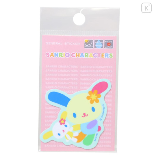 Japan Sanrio Vinyl Sticker - Usahana : Close Friends - 1