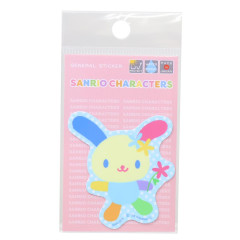 Japan Sanrio Vinyl Sticker - Usahana : Dotted