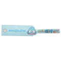 Japan Sanrio Bamboo Chopsticks 21cm with Bag - Hangyodon - 1