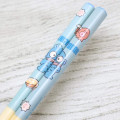 Japan Sanrio Bamboo Chopsticks 21cm with Bag - Hangyodon - 2