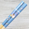 Japan Sanrio Bamboo Chopsticks 21cm with Bag - Tuxedosam - 2