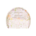 Japan Mofusand Hibiya Kadan Marble Acrylic Comb - Flora Cat Strawberry Pink - 5