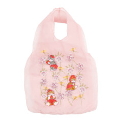 Japan Mofusand Hibiya Kadan Tulle Tote Bag - Flora Cat Strawberry Pink