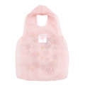 Japan Mofusand Hibiya Kadan Tulle Tote Bag - Flora Cat Strawberry Pink - 7