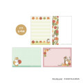 Japan Mofusand Hibiya Kadan Flip Memo Pad - Flora Cat Dahlia - 2