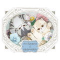 Japan Mofusand Hibiya Kadan Paper Theater Craft Kit - Flora Cat Winter - 1