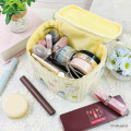 Japan Mofusand Vanity Pouch - Cat Tea Party Yellow - 2