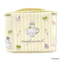 Japan Mofusand Vanity Pouch - Cat Tea Party Yellow - 4