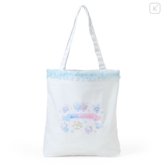 Japan Sanrio Original Tote Bag - Sparkling Winter Design Characters - 2