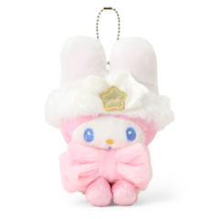 Japan Sanrio Original Mascot Holder - My Melody : Sparkling Winter Design