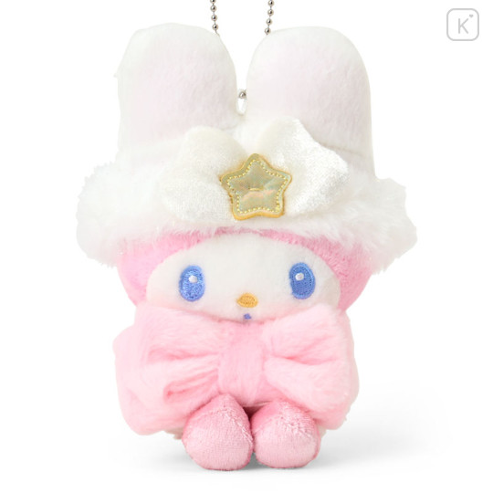 Japan Sanrio Original Mascot Holder - My Melody : Sparkling Winter Design - 2