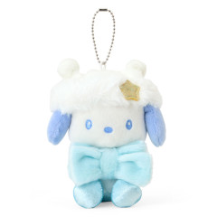 Japan Sanrio Original Mascot Holder - Pochacco : Sparkling Winter Design