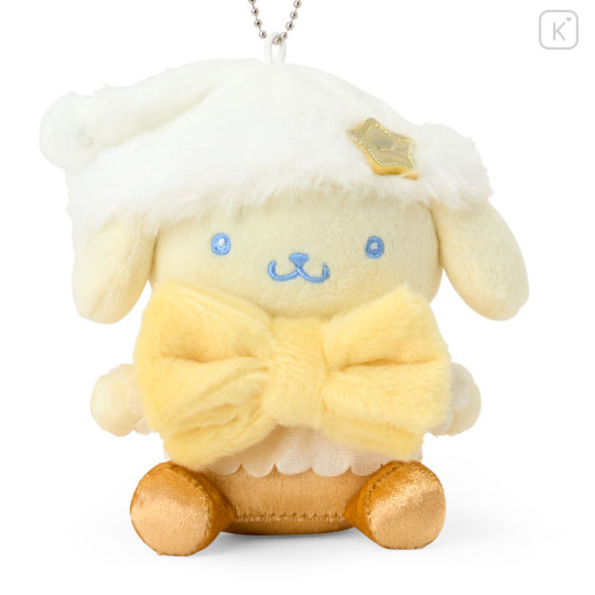 Japan Sanrio Original Mascot Holder - Pompompurin : Sparkling Winter Design - 2