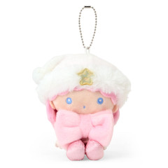 Japan Sanrio Original Mascot Holder - Little Twin Stars : Sparkling Winter Design Lala