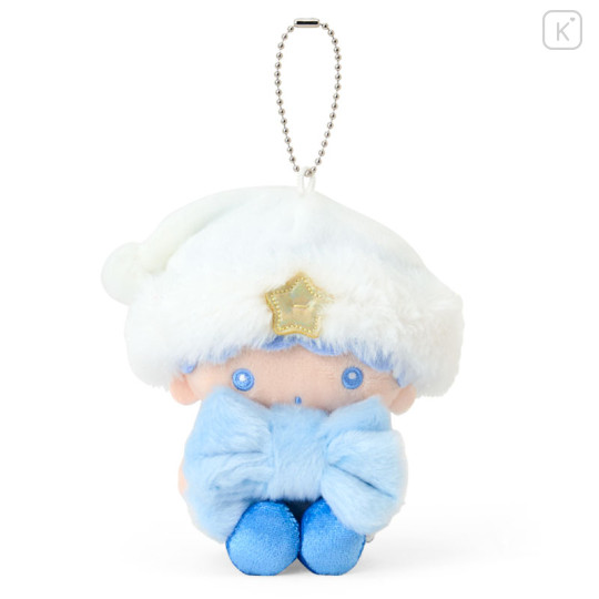 Japan Sanrio Original Mascot Holder - Little Twin Stars : Sparkling Winter Design Kiki - 1