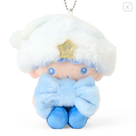Japan Sanrio Original Mascot Holder - Little Twin Stars : Sparkling Winter Design Kiki - 2