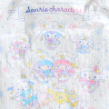 Japan Sanrio Original Eco Shopping Bag With Pouch - Sparkling Winter Design Characters Pearlescent - 3