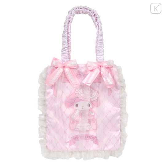 Japan Sanrio Original Frill Tote Bag - My Melody : Lady My Melody - 1