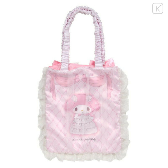 Japan Sanrio Original Frill Tote Bag - My Melody : Lady My Melody - 2