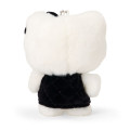 Japan Sanrio Original Mascot Holder - Hello Kitty : Miniature Quilt Black - 3