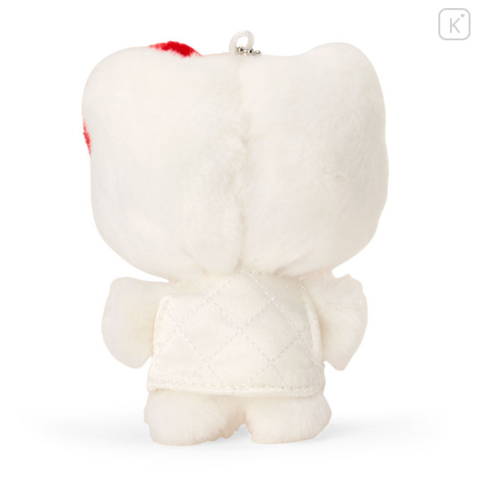 Japan Sanrio Original Mascot Holder - Hello Kitty : Miniature Quilt Red - 3