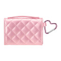 Japan Sanrio Original Coin Purse - Hello Kitty : Miniature Quilt Wallet-Shaped Pink - 2