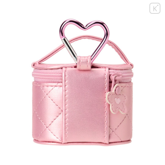 Japan Sanrio Original Mini Accessory Case - Hello Kitty : Miniature Quilt Vanity-Shaped Pink - 2